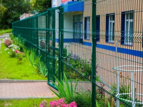 3D заборы для детского сада 80 метров фото в Больших Дворах