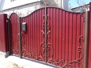 Калитка - пример 1 фото в Больших Дворах